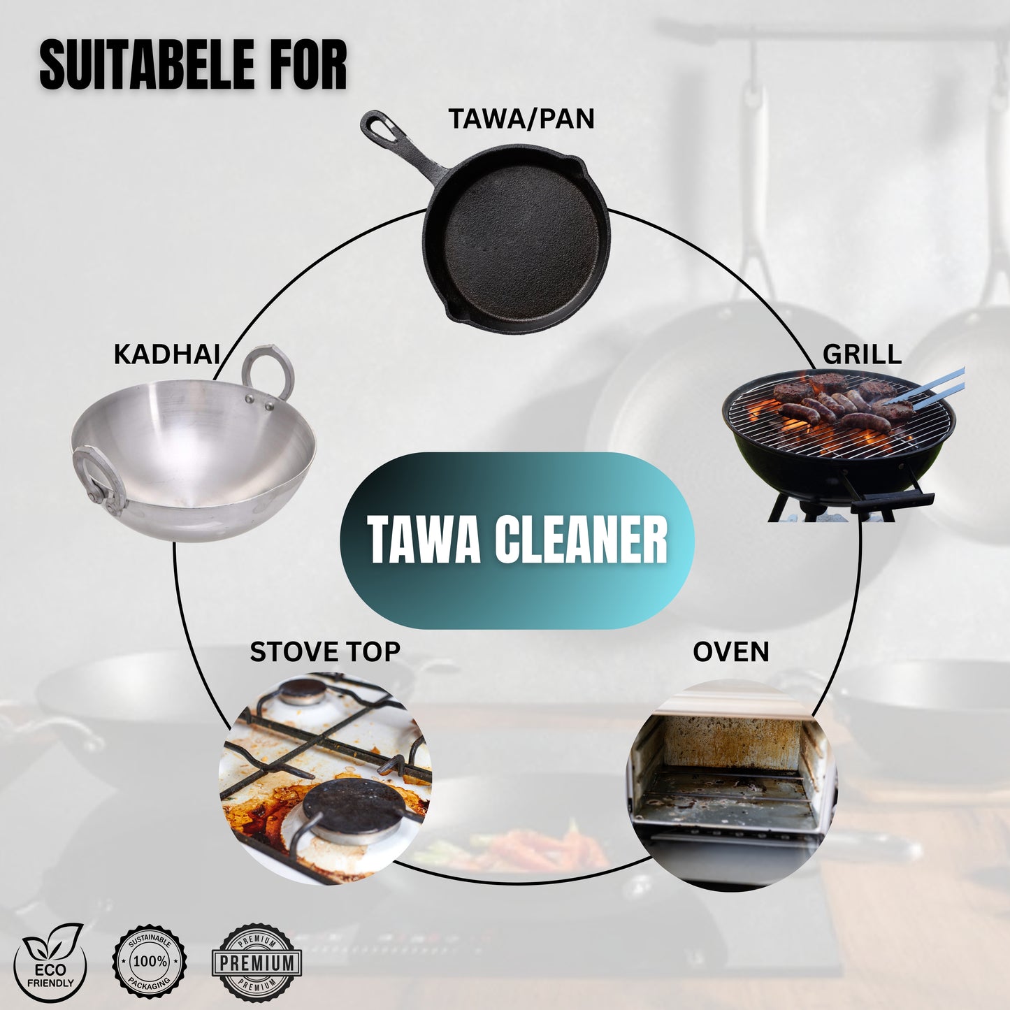 Heavy Duty Duo – Tawa Cleaner & ShineBlast-Lime scale remover