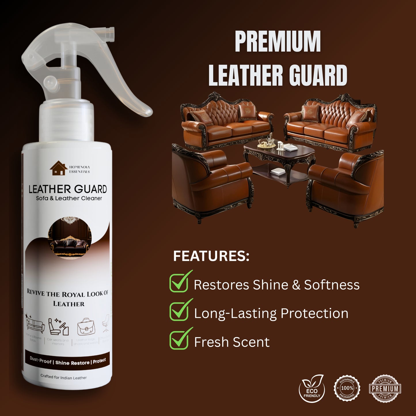Complete Care Combo - Leather Guard & Furniture Guard