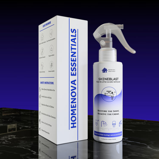 SHINEBLAST | Powerful Rust & Lime Scale Remover | HOMENOVA ESSENTIALS