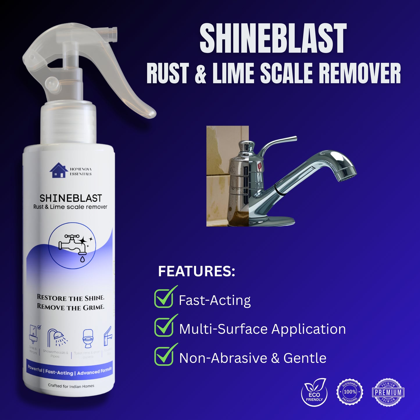 Heavy Duty Duo – Tawa Cleaner & ShineBlast-Lime scale remover