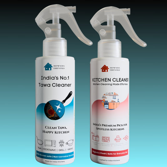 Ultimate Kitchen Duo – Tawa Cleaner & Kitchen Cleaner